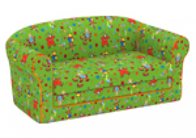 Диван мягкий 800x400x480мм