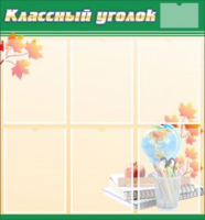 Классный уголок №24