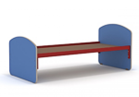 Кровать детская 1400x600x600мм