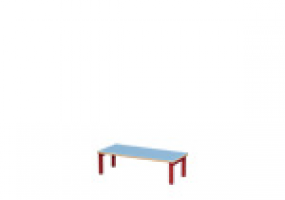 Лавка для шкафа 2-секционного 612x300x200мм