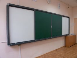 Рельсовая система для интерактивной панели
