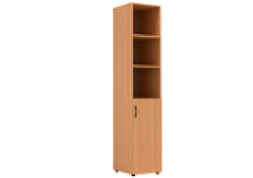 Шкаф узкий полуоткрытый 429x450x2010мм