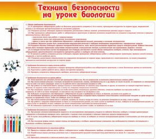 Техника безопасности на уроках биологии