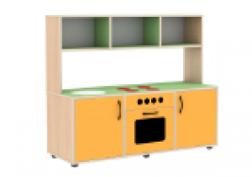 Уголок игровой «Кухня» 1200x430x1000мм